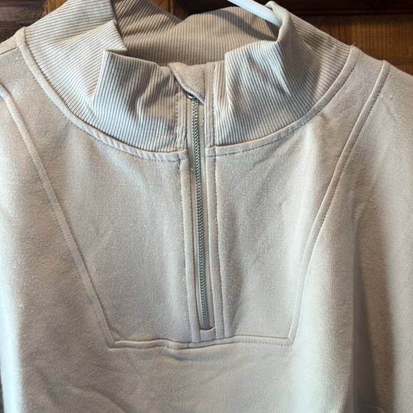 Feat Helen Owen Treecell Plush Half Zip Tri Colorblock Size XL - Picture 4 of 6